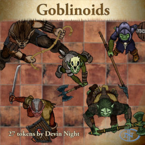 Devin Night's Token Pack #23: Goblins & Orcs