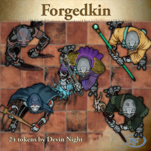 Devin Night's Token Pack #27: Forged Kin