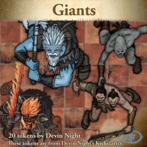 Devin Night's Token Pack #28: Giants
