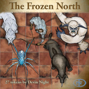 Devin Night's Token Pack #24: The Frozen North
